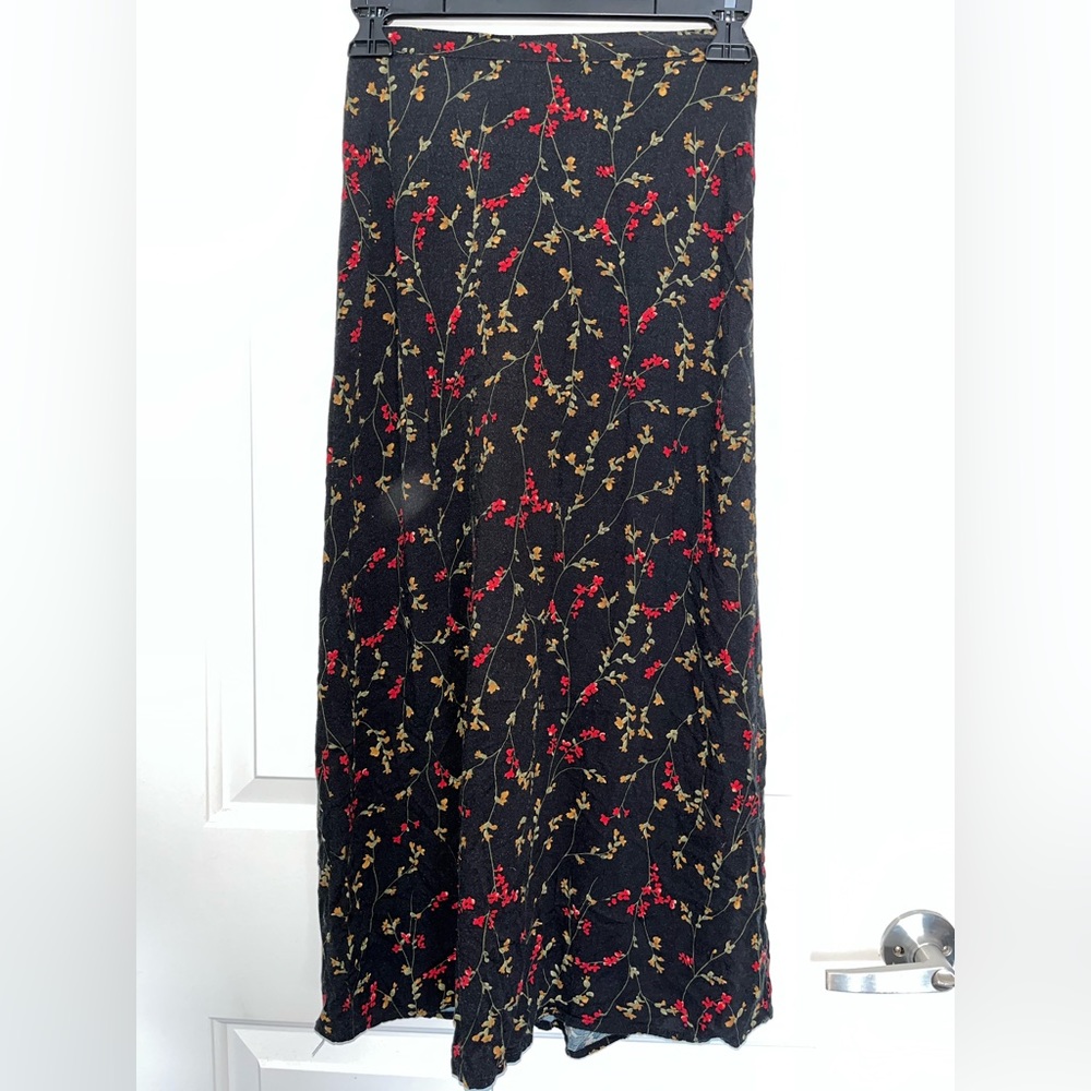 Petite vintage midi skirt